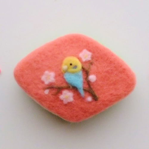 羊毛フェルトのひし餅(受注制作) ひな人形・雛飾り ninjin 通販