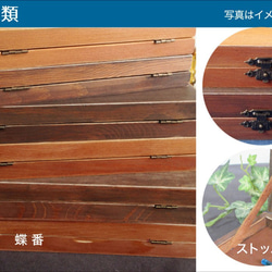 カリグラフィー専用◆木製ニブケース◆ブルー＜ハンドメイド＞ 9枚目の画像