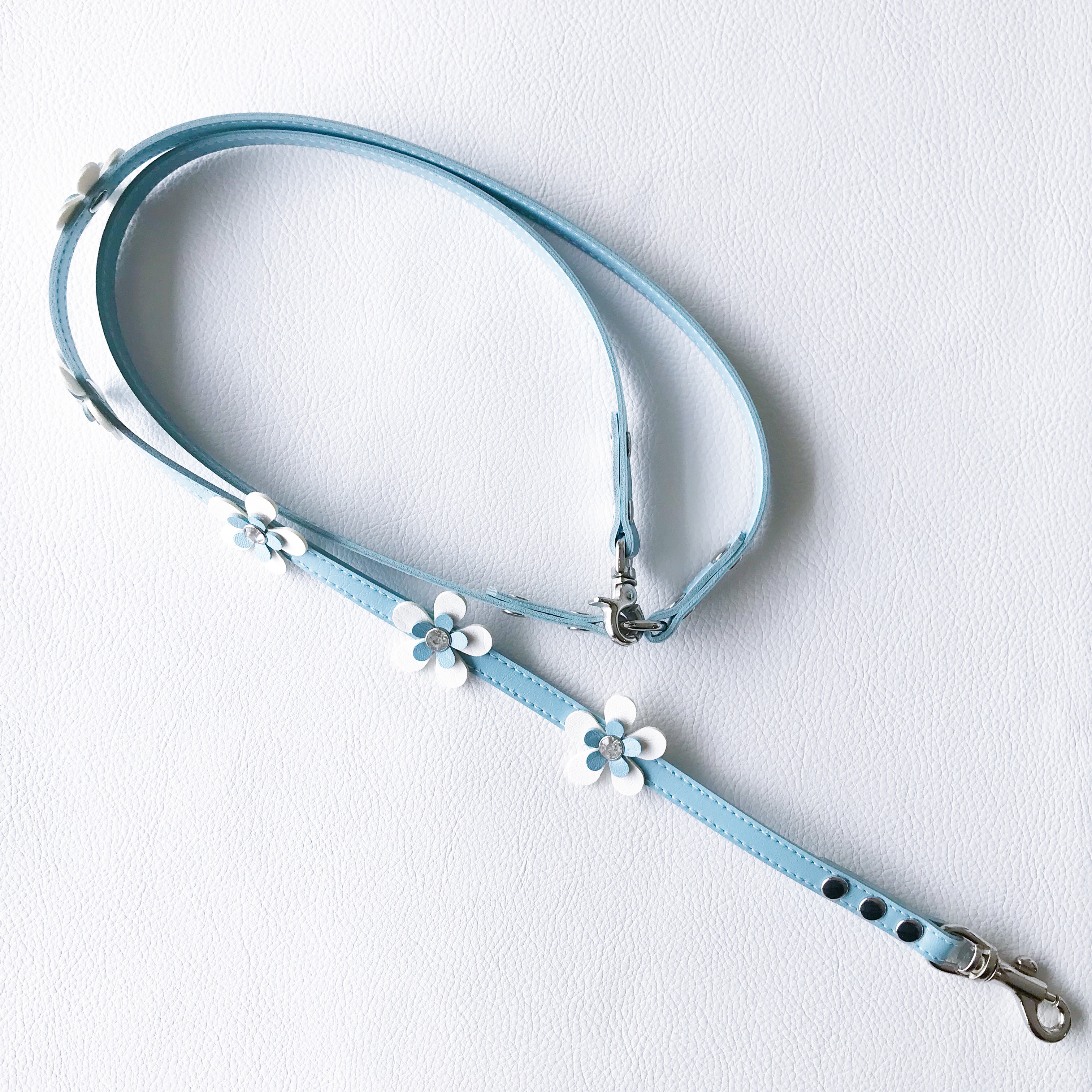 プルメリアのカフェリード(サックスブルー) リード・首輪 COCORE 通販