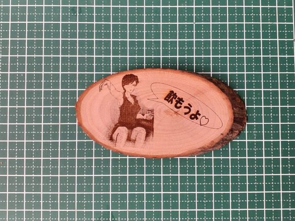 関西弁シリーズ　マグネットプレート　3枚組　国産天然木 2枚目の画像