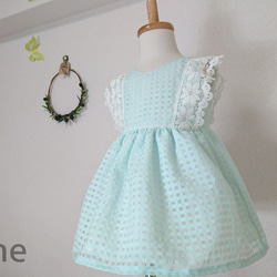 ギンガムのキュートドレス  【KIDS】カラーお選びください 3枚目の画像
