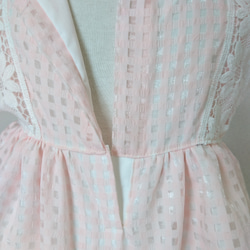 パステルギンガムのキュートドレス   【ベビー】 5枚目の画像