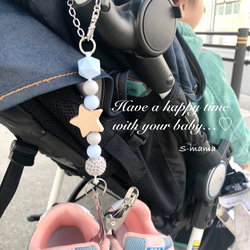 little star series【simple gray】シューズクリップ 6枚目の画像