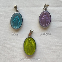 miraculous medal necklace 3枚目の画像