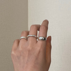 silver plump ring 2枚目の画像