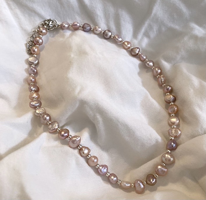 full baroque pearl necklace