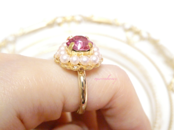 Swarovski Princess ring 3枚目の画像