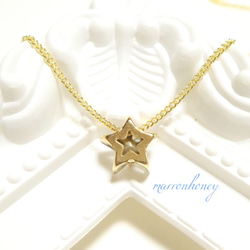 Swarovski starネックレス☆ 3枚目の画像