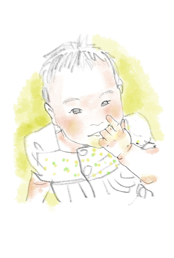 ポストカードセットNo.8　赤ちゃんの日常2 2枚目の画像
