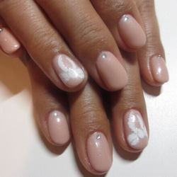 ✨匿名配送✨ネイルチップ　24枚　ピンクグラデーション N14》既成ネイルチップ24枚セット ピンク グラデーション