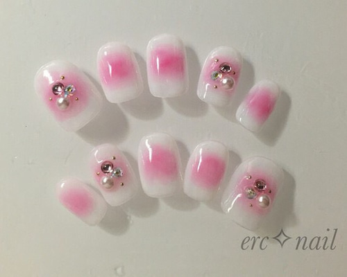 梓音 チーク キルティングネイルチップ 赤キルティングネイル ネイルチップ（つけ爪） 7o-nail 通販