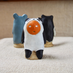 三匹のこぶた（わらの家こぶた） その他置物 粘土屋きのとり 通販