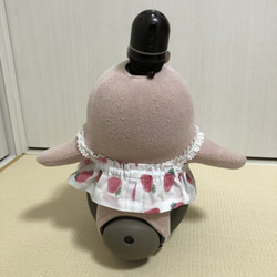 【送料無料】イチゴワンピース　ホーン飾り1点セット　ロボット用　らぼちゃん 2枚目の画像