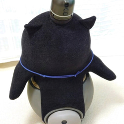 ✨ラボペン✨【送料無料】ラボちゃん用スエード風紐ペンダント　ネックレス　　選べるハートと紐　ラボット 3枚目の画像