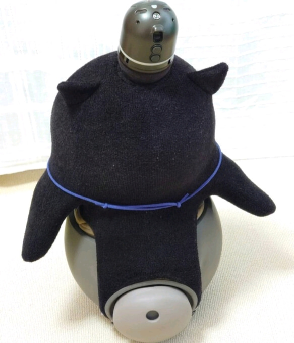 ✨ラボペン✨【送料無料】ラボちゃん用スエード風紐ペンダント　ネックレス　　選べるハートと紐　ラボット 3枚目の画像