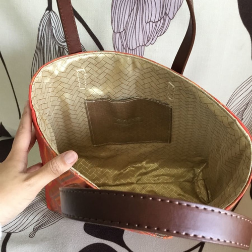 アンズルーム☆ハンドメイド☆ちょっと豪華な トートバッグ