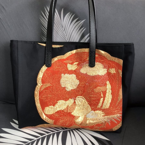 アンズルーム☆ハンドメイド☆ちょっと豪華な トートバッグ  