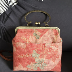 m.R　長財布兼用ショルダー　リバティフラジャイルブルームス　ハンドメイド m.R様専用 長財布兼用ショルダー リバティフラジャイルブルーム