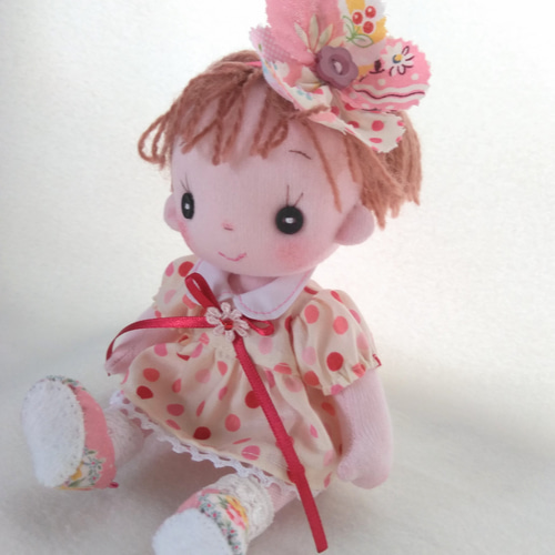 創作人形　ハンドメイド　赤ちゃん　着せ替え A様専用 着せ替え布人形 パセリちゃん 手作り人形 布人形