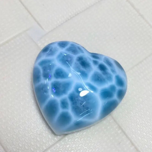 天然 ラリマー ルース 24.1mm 天然石 天然石屋 通販｜Creema(クリーマ 