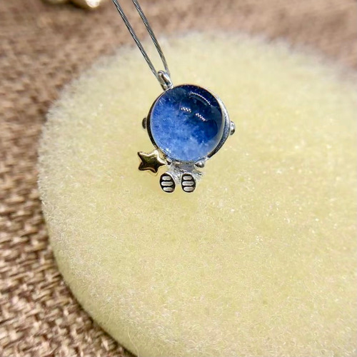 (S925)ブルールチルクォーツ デュモルチェライト 4セット S925)ブルールチルクォーツ デュモルチェライト 4セット