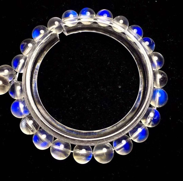 天然ブルームーンストーン ブレスレット 13.6g