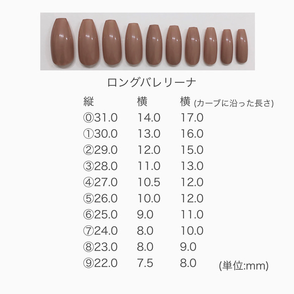 ご購入前に必ずこちらをご覧ください。チップサイズはこちらに載っています。 9枚目の画像