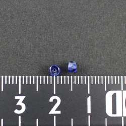 宝石質サファイア　ボタンカット　4mm　㊾ 2枚目の画像