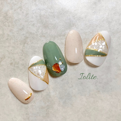 彩 .14 ネイルチップ ネイル チップ ジェル つけ爪 ブルー