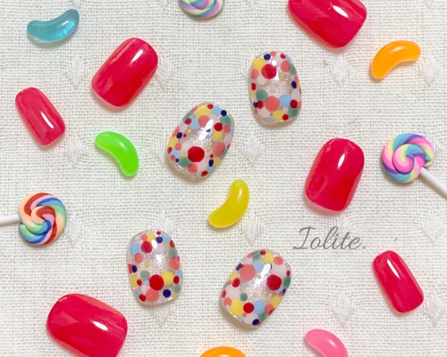 colorful ネイルチップ専門 ページ Nail - 推し活ネイルチップ 06 - 株式会社ビー・エヌ