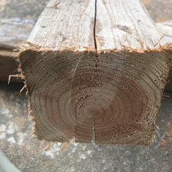 【40センチ】DIY用アンティーク調、レトロ調な角材 廃材古材  素材 木の棒 家具 材料 工作 4枚目の画像