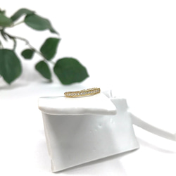 K18 ダイヤモンド 伸縮リング 指輪・リング APOLLON jewelry
