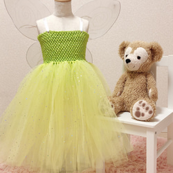 子供　妖精　ドレス　ワンピース　100〜120センチ 3枚目の画像