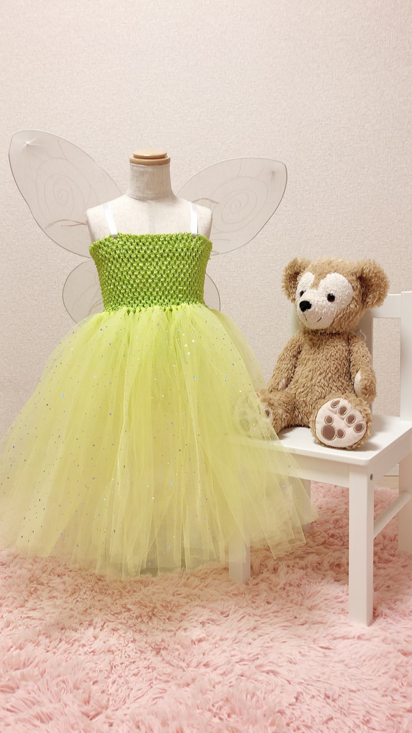 子供　妖精　ドレス　ワンピース　100〜120センチ 3枚目の画像