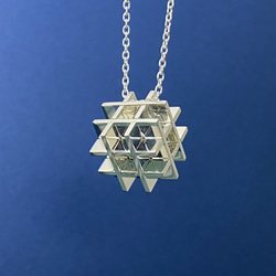 W-Cube Puzzle Pendant SecretCube M Silver (Order Production) 1枚目の画像