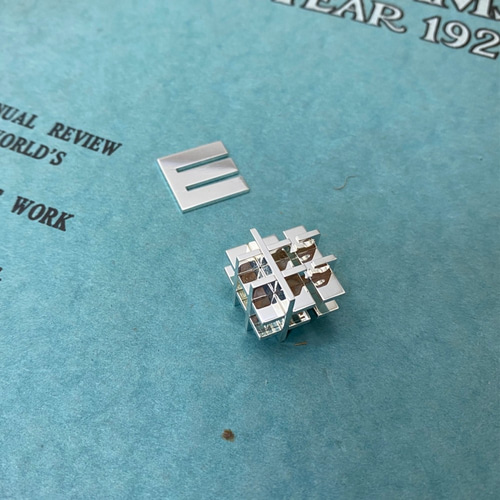 W-Cube Puzzle Pendant SecretCube L-Size (Order Production