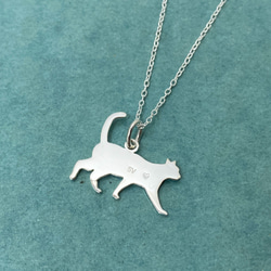 Cat-1 Pendant Silver (Order Production) 5枚目の画像