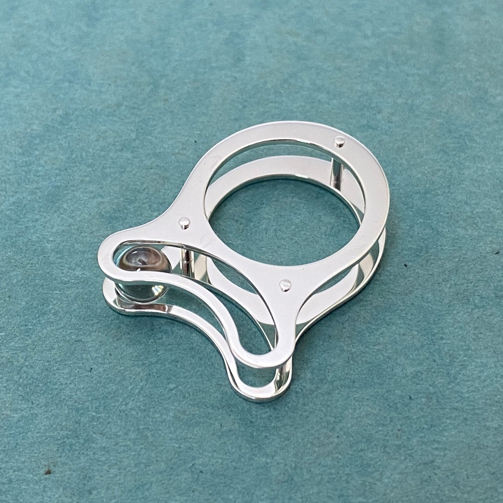 Rolling Sphere Ring Ver.2 (Order Production)