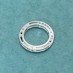 滾珠戒指2mm珍珠（訂單生產） 第1張的照片