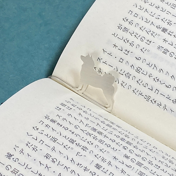 Dog-26 BookMark Clip (Order Production) SHIBA 1枚目の画像