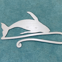 Whale-3 BookMark Clip (Order Production) Humpback Whale 4枚目の画像