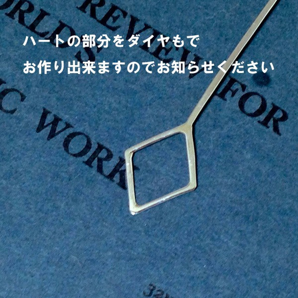 Dog-BookMark-15　トイプードル シルバーブックマーク しおり 4枚目の画像