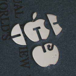Puzzle Apple for Apple シルバーペンダント 2枚目の画像