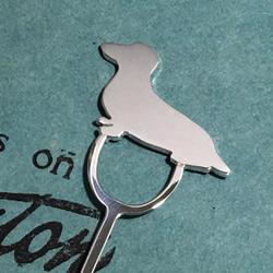 Dog-BookMark-19 Miniature Dachshund Silver Bookmark 書籤 第3張的照片