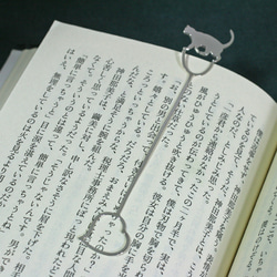 Cat-BookMark-4貓銀書籤書籤 第3張的照片