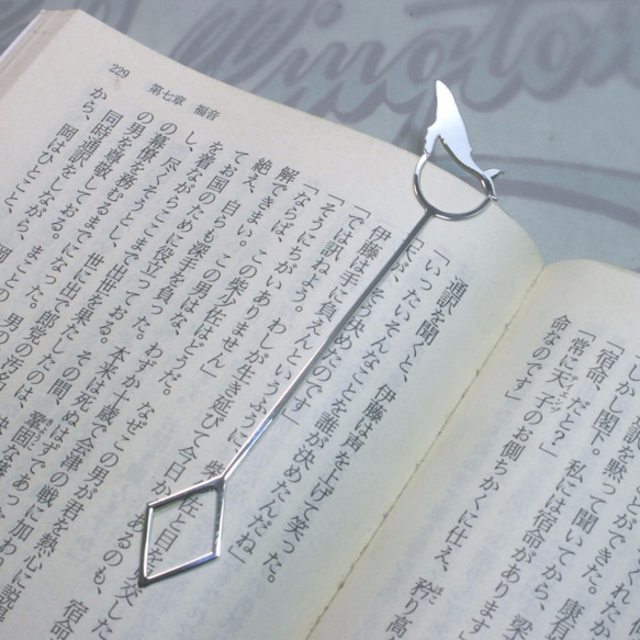 Whale-2-BookMark-Dia Humpback Whale　[Oder Production 7days] 2枚目の画像