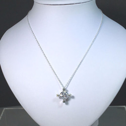 The Cross Division Pendant Silver CubicZirconia 2枚目の画像