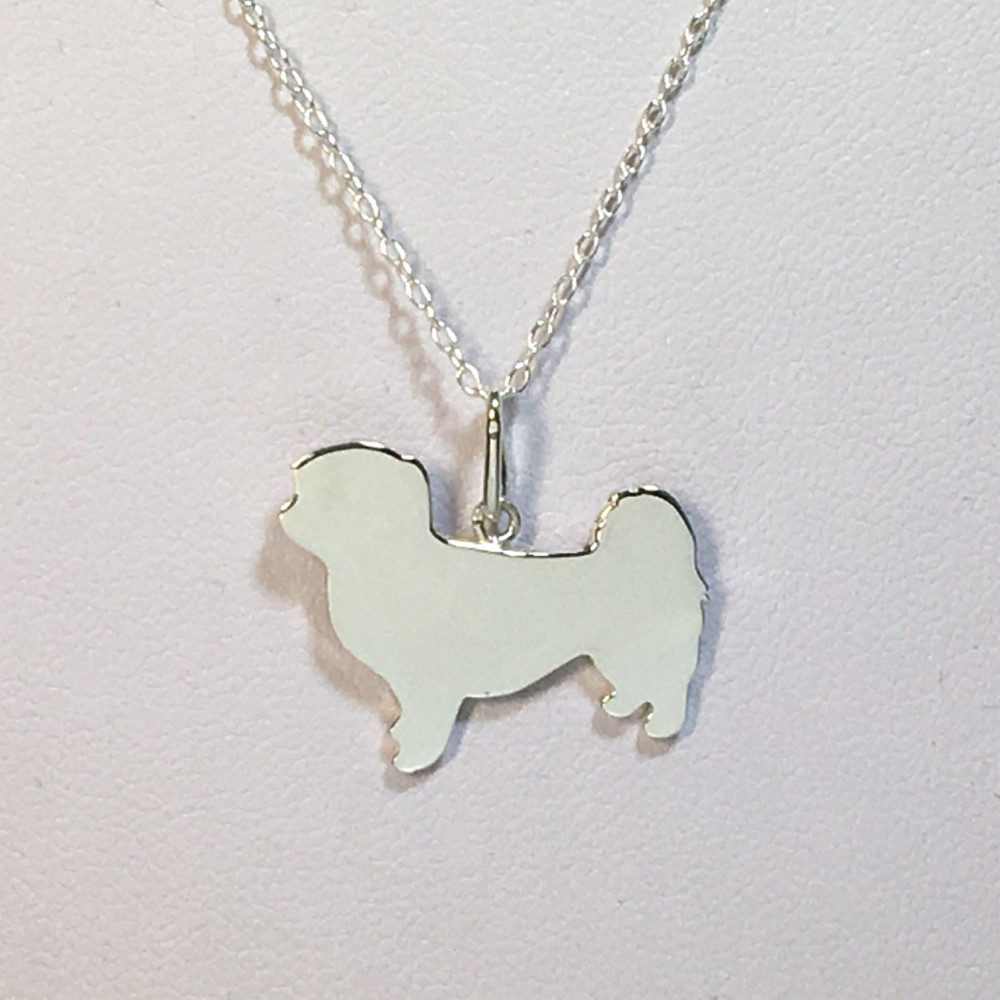 Dog-12 Silver Pendant シーズー　シルバーペンダント