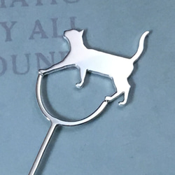 Cat-13-h BookMark Cat Silver [Oder Production 7days] 3枚目の画像