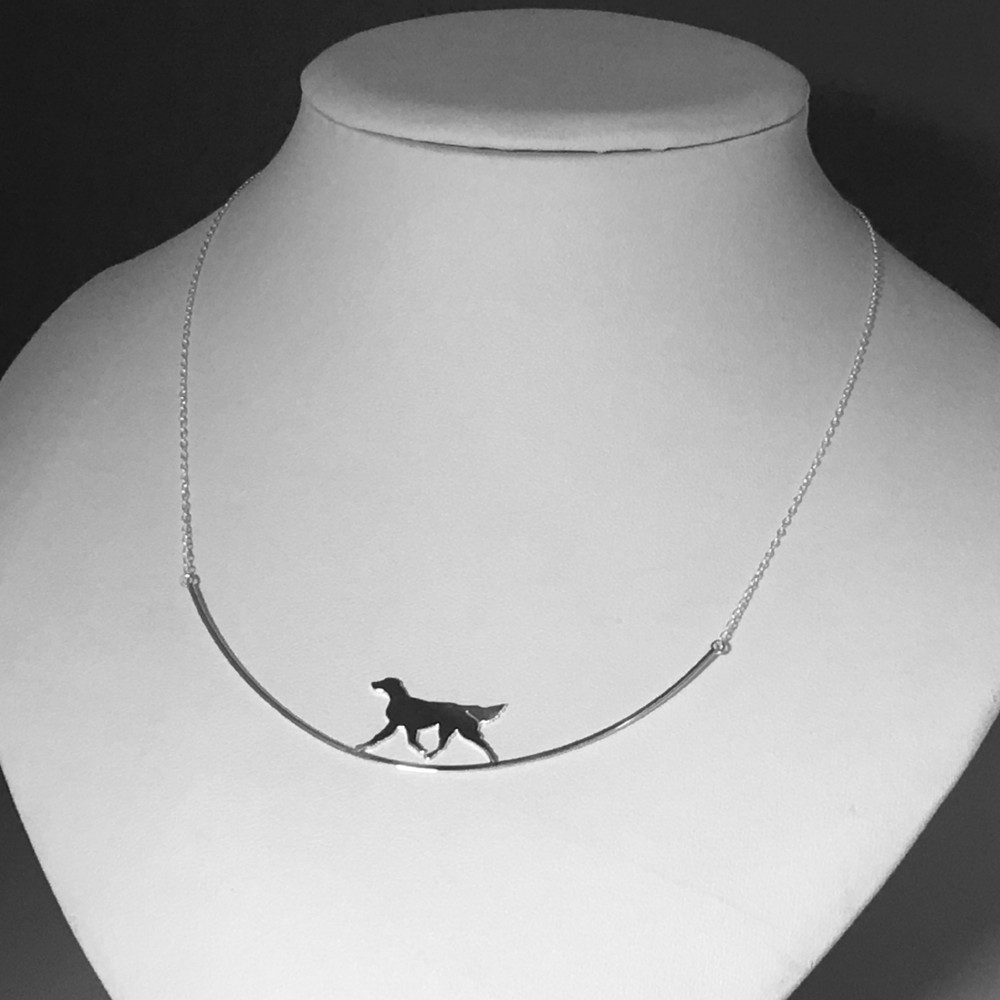 Dog-34 Choker<Oder Production> Flat-coated Retriever レトリバー